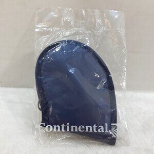 Vintage Continental Airlines Eyeshades and Earplugs Blue Sleep Mask Sealed NOS